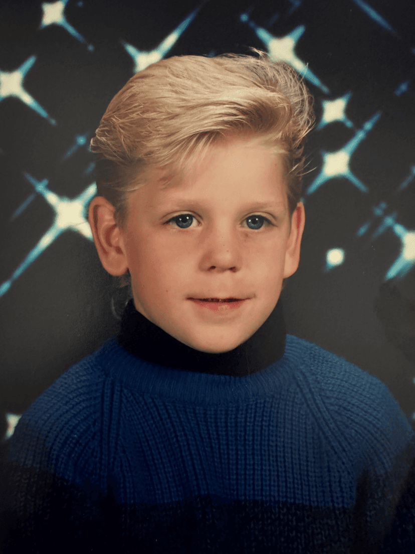 Young Bret Pollington